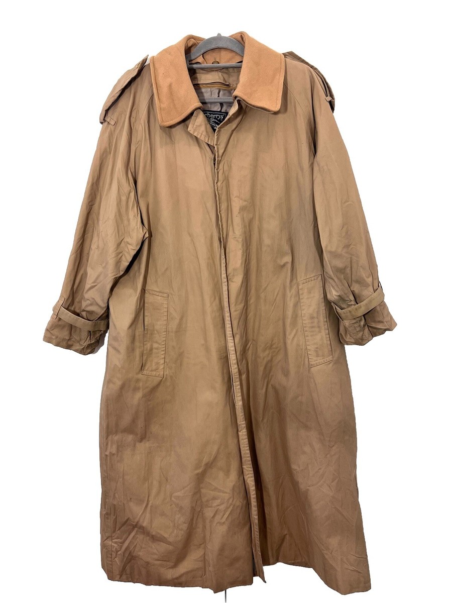 OLD BURBERRY - Trench coat 刺繍あり OLD BURBERRY - Trench coat 刺繍あり