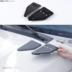 Black Hood Plate LED Spot light Mount Base Bracket Fits Ineos Grenadier 2026-25 - Picture 1 of 8