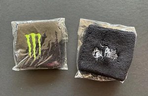 Monster Energy Paul Phillips ex-Puddle Of Mudd Sweatband Monster M logo NEW - Picture 1 of 3