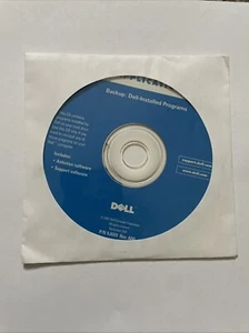 Sealed. Dell Application Backup: Dell Installed Programs Antivirus/support - Picture 1 of 2