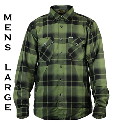 DIXXON FLANNEL - STURGIS CRAZY HORSE Flannel Shirt - Men's Large - Image 1 of 4
