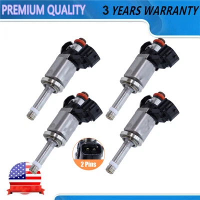 Set(4) Fuel Injectors For 2015-2016 Mazda CX-5 CX-9 2.5L L4 PY0113250 FJ1288 - Image 1 of 4