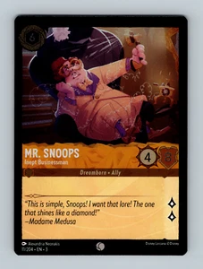 Disney Lorcana: Into The Inklands - Mr. Snoops - 11/204 (Cold Foil) - Picture 1 of 2