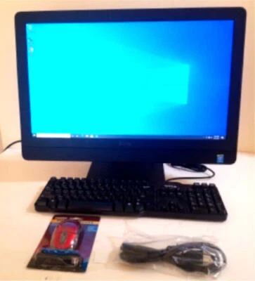 Dell OptiPlex 9030 All-in-One 23” Screen Core i3 3.5 GHz 500GB HD 4GB Win 10 Pro - Image 1 of 4