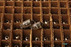 EI EC900 (6HA5 6HM5) - Former Jugoslawien - Triode Rohr - Passendes Paar - NOS - Bild 1 von 5