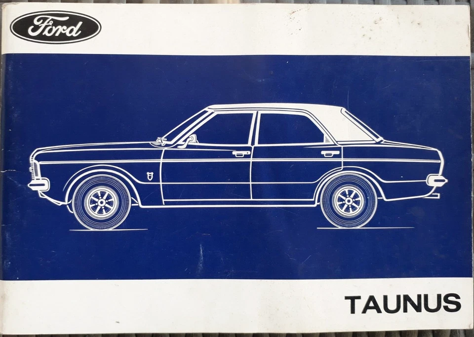 Manuale di istruzioni originale Ford Taunus Prima Serie – in ottime condizioni - Immagine 1 di 1