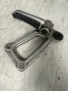 DUCATI 400 600 750 900 SS SUPERSPORT PILLION REAR LEFT FOOTPEG REST & HANGER OEM - Picture 1 of 6