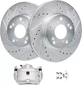 11,1 pulgadas (282 mm) Rotor perforado delantero + pinza de freno izquierda para elemento Honda CR-V - Imagen 1 de 1