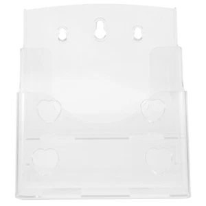 Espositore Dati A5 Organizzatore Riviste Acrilico Porta Brochure Ufficio - Foto 1 di 12