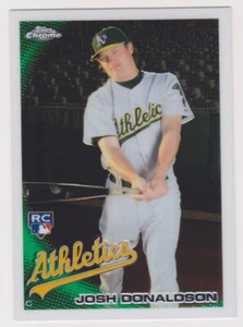 JOSH DONALDSON 2010 Topps Chrome Baseball Rookie Card # 191 - NY YANKEES - Picture 1 of 2