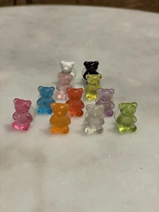 11pc Assorted Color GUMMI BEAR Shoe Charms FOR CROCS - Picture 1 of 3