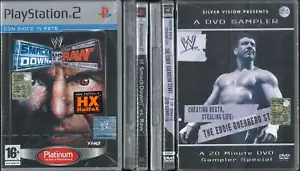 SMACK DOWN! VS RAW PLATINUM PS2 + THE EDDIE WARRERO STORY DVD NEU SEALED - Bild 1 von 1
