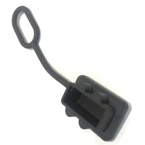 Schwarze Gummistiefel Staubschutz für 50A/75A Stromanschlüsse - Bild 1 von 1