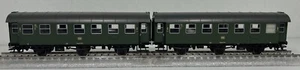 Märklin H0 43186 coppia vagoni convertibili 2. Cl. DB Ep. III NUOVO & IMBALLO ORIGINALE - Foto 1 di 6