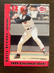 Chris Stynes 1999 Kahn’s Cincinnati Reds Team Set Card - Imagen 1 de 3