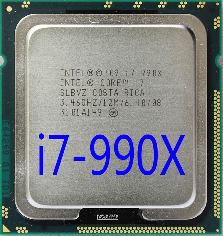 i7 990X Intel Core i7-990X Extreme Edition 3.46GHz LGA 1366 CPU Processor - Image 1 of 1