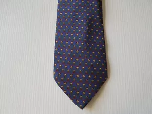 ROXY TIES SILK TIE SETA CRAVATTA MADE IN ITALY 1668 - Imagen 1 de 6
