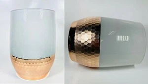 Laurel Waste Basket by Baltic Linen 10" x 7" - Rose Gold - Picture 1 of 5