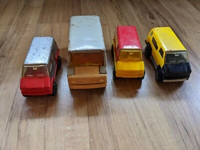 Lote de 4 furgonetas Tonka vintage Foto 1 de 4