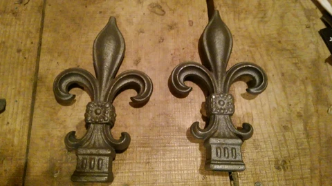 Cheap Stair Parts Baluster Metal arrow point FAST DELIVERY Wrought Railing Large Cover