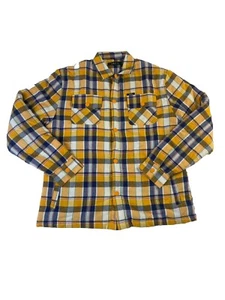 Mens 100% Authentic Akoo Button Up Jacket  Size Large Color Apricot  - Picture 1 of 7