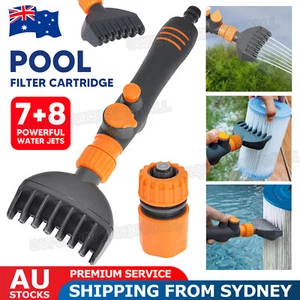 Cleaning Tool Water Wand Tub Spa Filter Swimming Pool Cartridge Cleaner AU - Picture 1 of 10