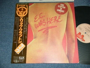ERIC CLAPTON Japan 1975 MW-2141 NM LP+Obi E.C. WAS HERE - Picture 1 of 6