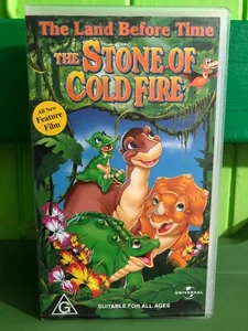 The Land Before Time - The Stone of Cold Fire - VHS Movie | GC | Free Post - Picture 1 of 4