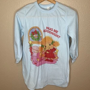 Hugga Bunch Doll T-Shirt Nightgown PJs Pajama Hallmark Vintage 1984 80s Toy - Picture 1 of 9