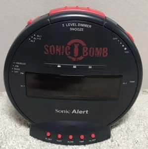 Sonic Alert Sonic Bomb Replacement Alarm Clock Only (Nothing Else) SBB500SS - Picture 1 of 8
