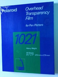 Polaroid Overhead Transparenzfolie - für Stiftplotter - 1021 schwer - 50 Stück - Bild 1 von 4
