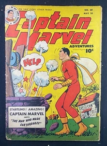 Captain Marvel Adventures (1941) #60 PR (0,5) C. C. Beck Fawcett Publications - Imagen 1 de 2