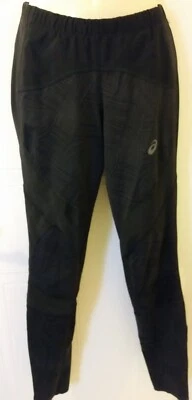 Women's ASICS Inner Muscle Black Running Pants Yoga Leggings Gym Size Medium - Image 1 of 4