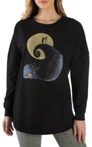 The Nightmare Before Christmas bestickter Jack AND SALLY Pullover für Jugendliche - Bild 1 von 3