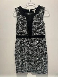 Dana Buchman schwarz-weißes Kleid - Größe S - gebraucht - Bild 1 von 2