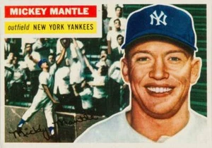 1956 Topps Mantle-Mays-Williams-Aaron-Clemente-Koufax-Campanella-Berra 157 Ava. - Foto 1 di 322