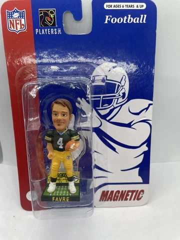 Brett Favre Mini Bobblehead Vintage Magnetic Cover