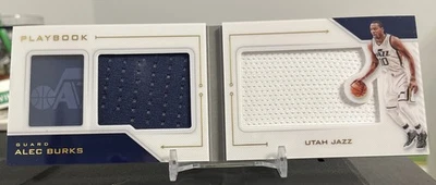 2016-17 Panini Preferred - Playbook Jumbos Alec Burks #18 /75 Utah Jazz - Image 1 of 4