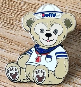2011 Disney Duffy The Bear Disneyland Multicolor Single Metal Pin - Picture 1 of 2