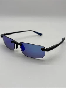 MAUI JIM ILIKOU MJ630-02A Polarized Men’s Sport Sunglasses Gloss Black 59-16-140 - Picture 1 of 10