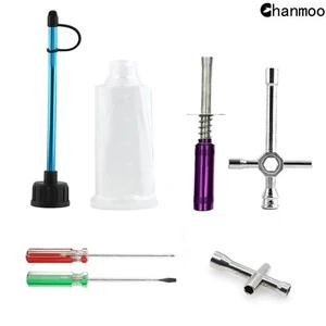 Chanmoo RC Nitro Starter Glow Plug Igniter with Charger Tool Fuel Bottle Combo - Picture 1 of 35