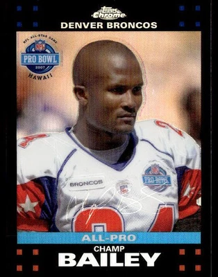 2007 Topps Chrome #TC101 Champ Bailey Refractors - Image 1 of 2