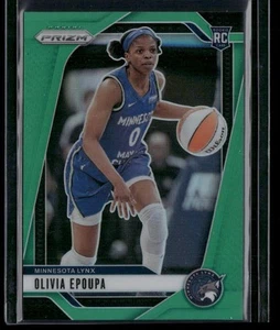 2024 Panini Prizm WNBA #95 Olivia Epoupa Green Prizms Minnesota Lynx Rookie - Picture 1 of 2