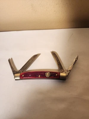 Hen & Rooster 4 Hojas Congreso Rojo Soungen Alemania 364 C-RPB Foto 1 de 4