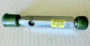 SWANSON 3/4 16 UNF 3B THREAD PLUG GAGE .75 .750 GO NO GO P.D.'S = .7094 & .7143 - Picture 1 of 3