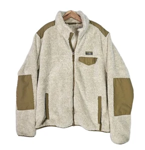 Vintage 90’s Mens L.L. Bean High Pile  Fleece Jacket Full Zip Size XL ID 505251 - Picture 1 of 9