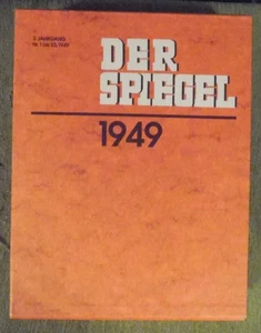 Der Spiegel 1949 , 3. Jahrgang , Nr 1 - 53 , 2 Bücher , HC , im Schuber - Imagen 1 de 17