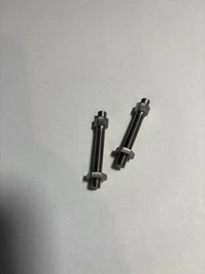 06-7736 Norton Rear Wheel Chain Adjuster Set SS Featherbed 650 750 Atlas U.K. - Picture 1 of 4