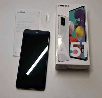 Samsung Galaxy A51 128GB Prism Crush White ohne Simlock SM-A515F/DSN - Bild 1 von 4