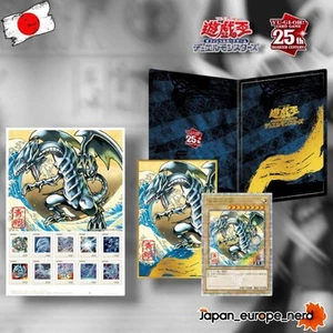 Yu-Gi-Oh! 25th Anniversary Blue-Eyes White Dragon Ukiyoe Edition Stamp π―π΅ - Foto 1 di 4